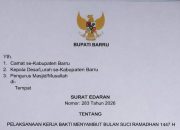 Pemkab Barru Terbitkan Surat Edaran Kerja Bakti Sambut Ramadhan 1447 H