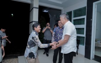 Suasana Kekeluargaan Warnai Pertemuan Wabup Barru dengan Wabup Penajam Paser Utara