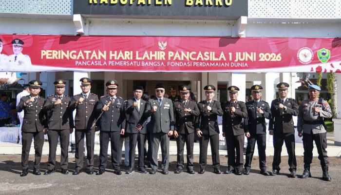 Upacara Hari Lahir Pancasila di Barru: “Pancasila Pemersatu Bangsa, Pondasi Perdamaian Dunia”