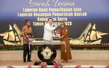 Lagi, Barru Raih WTP ke-11! Bupati Andi Ina: Ini Hasil Kerja Keras Seluruh Perangkat Daerah