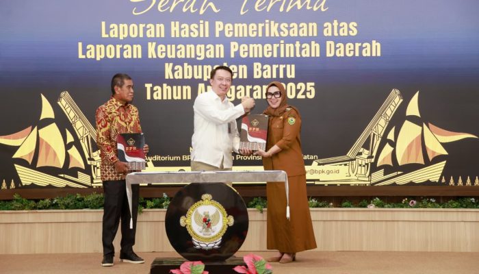 Lagi, Barru Raih WTP ke-11! Bupati Andi Ina: Ini Hasil Kerja Keras Seluruh Perangkat Daerah