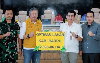 Wabup Barru Resmikan Rakor OPLA 2026, Serap Bantuan Lahan 2.098 Hektare dan Dana Rp9,9 Miliar