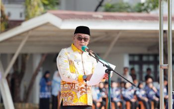 Wabup Barru Pimpin Peringatan HAN ke-42, Pesan Utamakan Adab dan Doakan 38 Pramuka ke Jambore Nasional